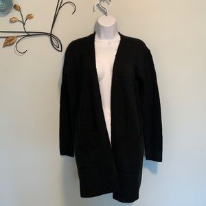 Women’s open front cardigan a new day black XS
